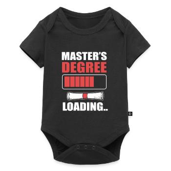 Master's Degree Graduation Ceremony - Baby Premium short-sleeve bodysuit - black - Front