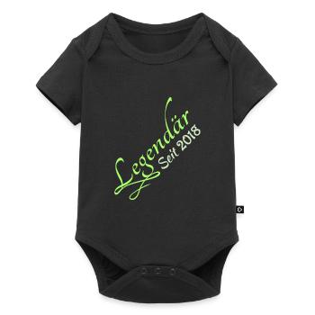 Legendary 2018 - Baby Premium Kurzarmbody - Schwarz - Vorne