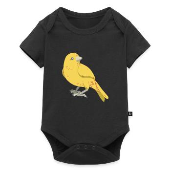 Canary - Baby Premium short-sleeve bodysuit - black - Front