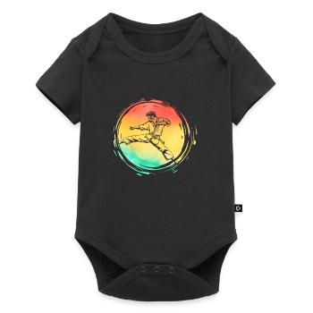 Karaté - Body à manches courtes Premium Bébé - noir - Devant