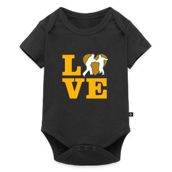 Love Judo - Baby Premium short-sleeve bodysuit - black - Front