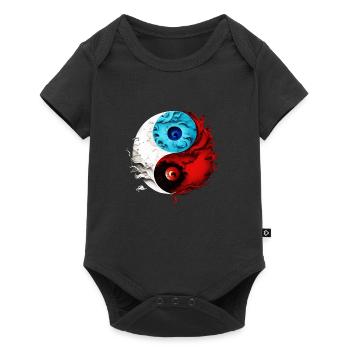 Yin Yang - Body à manches courtes Premium Bébé - noir - Devant