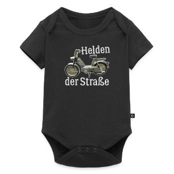 T-shirt Héros de la rue Hercules Prima 5 - Body à manches courtes Premium Bébé - noir - Devant