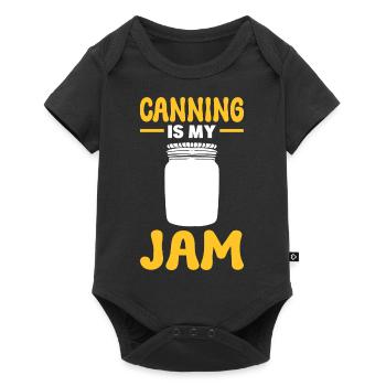 Canning Is My Jam Nahrungswissenschaftler - Baby Premium Kurzarmbody - Schwarz - Vorne