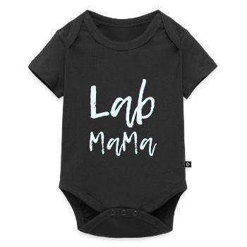 Dog Lovers Lab Mama Labrador Retriever Besit - Body à manches courtes Premium Bébé - noir - Devant