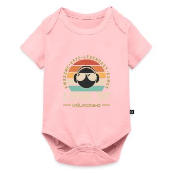 Level 35 - Baby Premium short-sleeve bodysuit - rose - Front