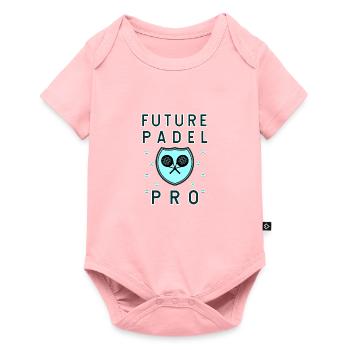 Future Padel Tennis Pro - Baby Premium short-sleeve bodysuit - rose - Front