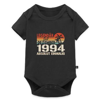 Legendär Seit Dezember 1994 Absolut Einmalig 1994 - Baby Premium Kurzarmbody - Schwarz - Vorne