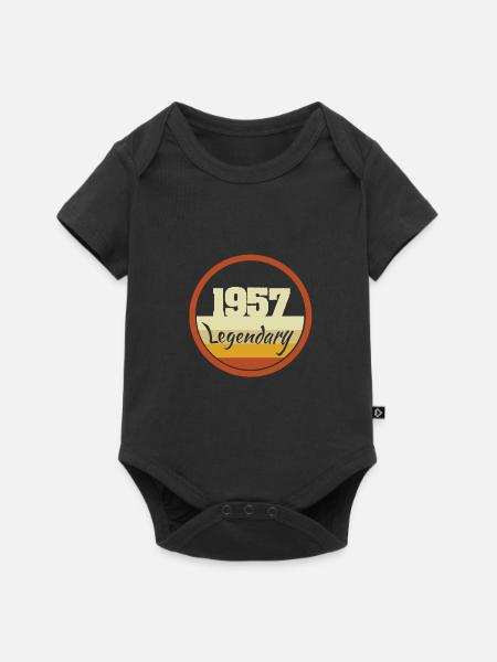 Legendary 1957 - Baby Premium Kurzarmbody - Schwarz
