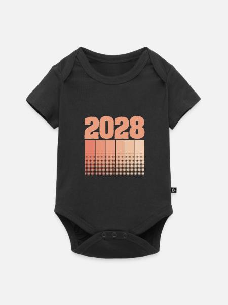 2028 - Baby Premium Kurzarmbody - Schwarz