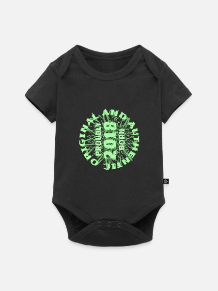 Hobby 2018 - Baby Premium Kurzarmbody - Schwarz