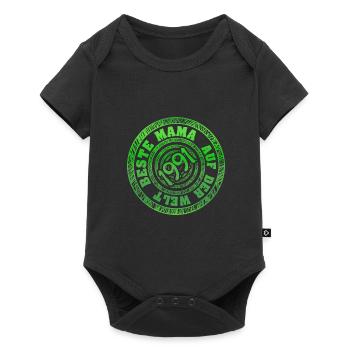 1991 - Baby Premium Kurzarmbody - Schwarz - Vorne