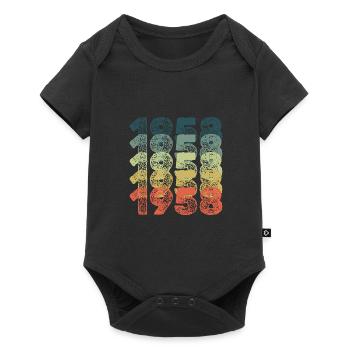 Year 1958 - Baby Premium short-sleeve bodysuit - black - Front