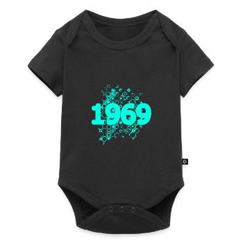 Retro 1969 - Baby Premium short-sleeve bodysuit - black - Front