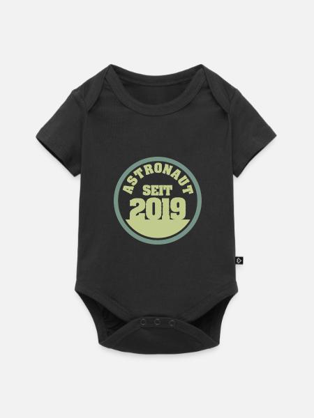 2019 2019 - Baby Premium Kurzarmbody - Schwarz