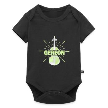 String instrument Gereon - Baby Premium short-sleeve bodysuit - black - Front