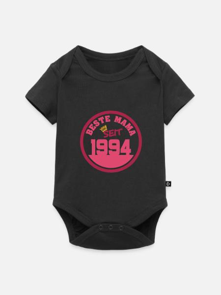1994 1994 - Baby Premium Kurzarmbody - Schwarz