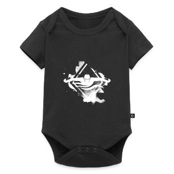 natation sports sports nautiques - Body à manches courtes Premium Bébé - noir - Devant