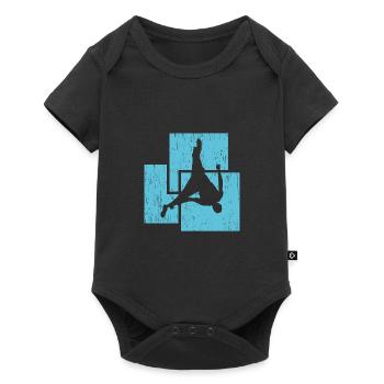 Parkour - Baby Premium short-sleeve bodysuit - black - Front
