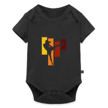 Kickboxing - Baby Premium short-sleeve bodysuit - black - Front