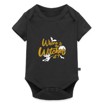 witch - Baby Premium short-sleeve bodysuit - black - Front