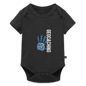 geocaching - Body à manches courtes Premium Bébé - noir - Devant