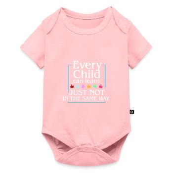 Autism Saying Awareness Day - Baby Premium short-sleeve bodysuit - rose - Front