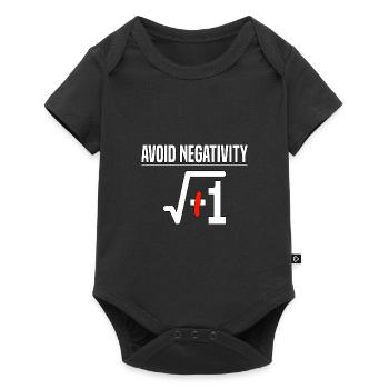 Avoid Negativity Wurzel -1 Mathe Lehrer - Baby Premium Kurzarmbody - Schwarz - Vorne