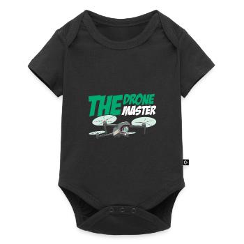 The Drone Master Drone Flying Quadcopter RC Pilot - Baby Premium short-sleeve bodysuit - black - Front