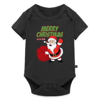 Santa Claus - Baby Premium short-sleeve bodysuit - black - Front