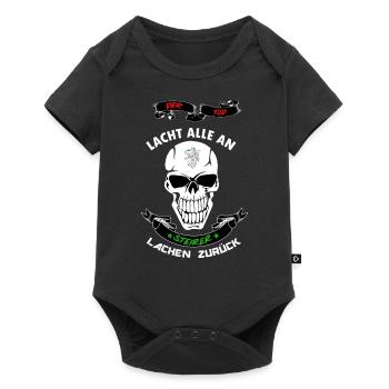 Steiermark - Baby Premium Kurzarmbody - Schwarz - Vorne
