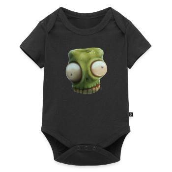 Zombie - Body à manches courtes Premium Bébé - noir - Devant