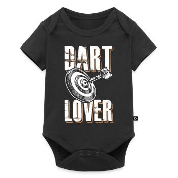 Darts Love - Baby Premium short-sleeve bodysuit - black - Front