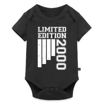 2000 Anniversary Born in 2000 Limited Edition - Baby Premium short-sleeve bodysuit - black - Front