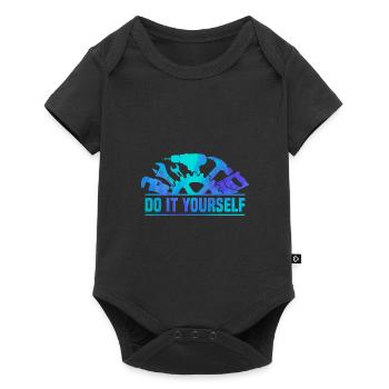 Do It Yourself Car lover Mechanic Vehicle Technici - Baby Premium short-sleeve bodysuit - black - Front
