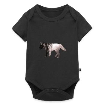 Wolf - Body à manches courtes Premium Bébé - noir - Devant