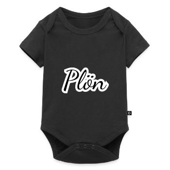 Plön - Textdesign mit Stadtnamen - Baby Premium Kurzarmbody - Schwarz - Vorne