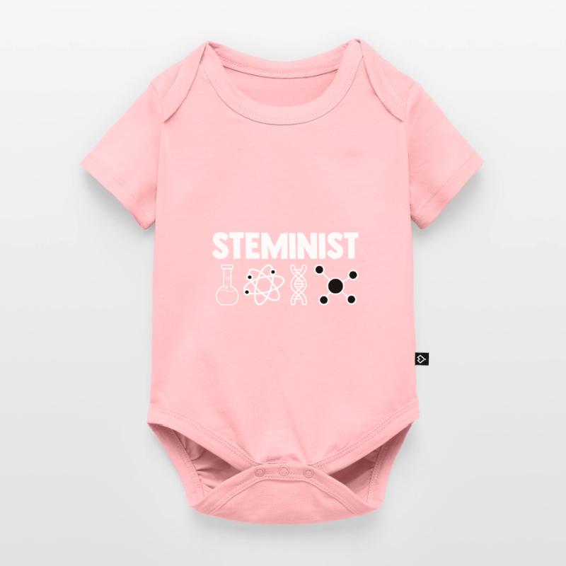 Steminist Software Developer Coder Nerd Conmputer Baby Premium Kurzarmbody