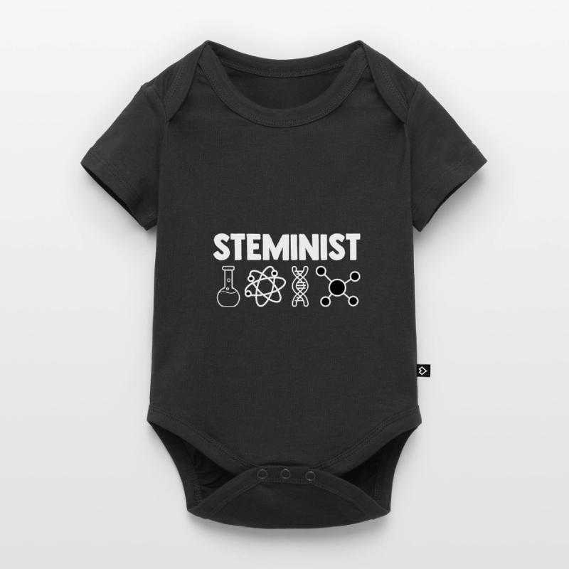 Steminist Software Developer Coder Nerd Conmputer Baby Premium Kurzarmbody