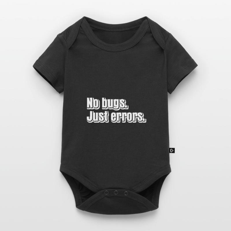 No Bugs Just Errors Coder Programmer Nerd Software Baby Premium Kurzarmbody