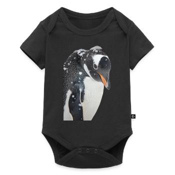 Penguin - Baby Premium short-sleeve bodysuit - black - Front