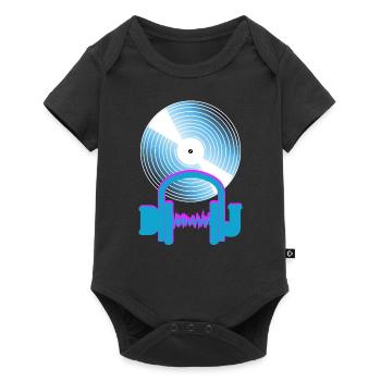 dj - Body à manches courtes Premium Bébé - noir - Devant