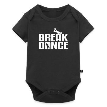 Breakdance - Baby Premium short-sleeve bodysuit - black - Front