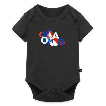 Beautiful gift idea for baby from Colmar - Baby Premium short-sleeve bodysuit - black - Front