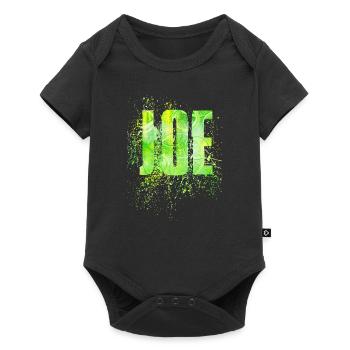 Joe - Baby Premium short-sleeve bodysuit - black - Front
