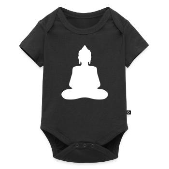 Bouddha - Body à manches courtes Premium Bébé - noir - Devant