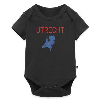 Utrecht Baby Gift: Utrecht Baby - Baby Premium short-sleeve bodysuit - black - Front