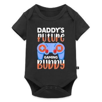 Pregnant Birth Family Baby Sayings - Baby Premium short-sleeve bodysuit - black - Front