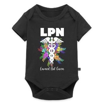 Nurse Nurse Nurse - Baby Premium short-sleeve bodysuit - black - Front