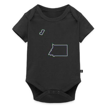 Guinée équatoriale - Body à manches courtes Premium Bébé - noir - Devant